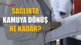 Sağlıkta kamuya dönüş ne kadar?